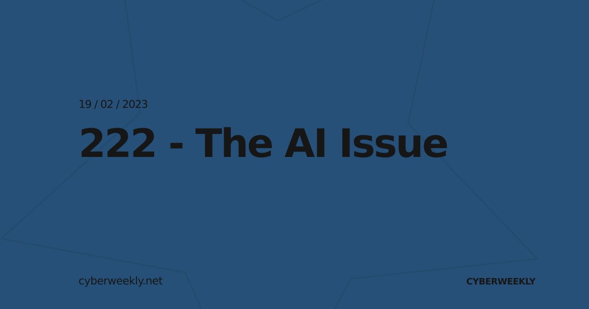 222 - The AI Issue